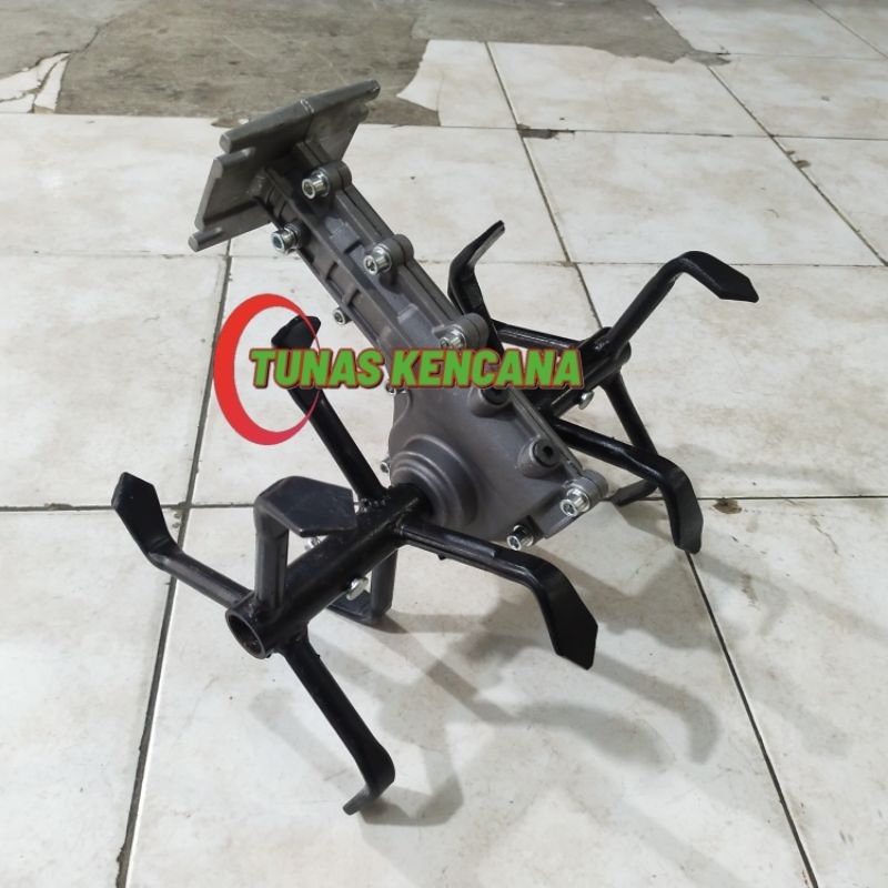 Mini Tiller Pisau Penggemmbur Tanah type Cangkul Mesin Potong rumput
