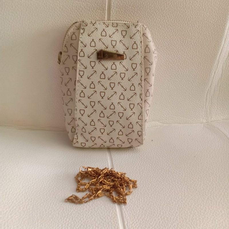 Tas Wanita Slempang Hp Tali Rantai