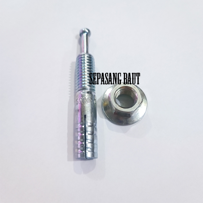 M10 x 80 High Anchor SANKO Dynabolt Angkur Ketok 10x80