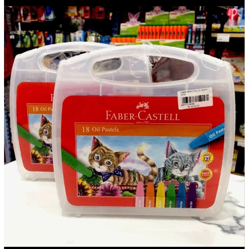 

Faber - Castell Crayon Oil Pastel 18 Color