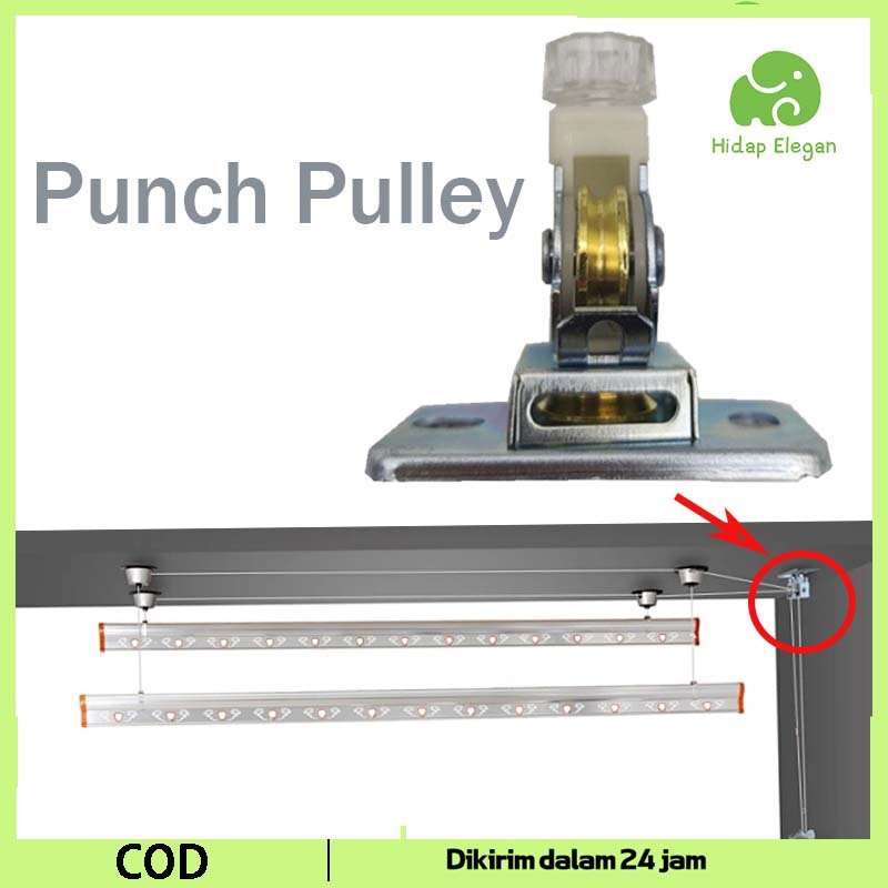 Mini Roda Kerekan Pulley Kerekan Jemuran Katrol Mini Jemuran Pulley Jemuran For Burung Atau Jemuran 