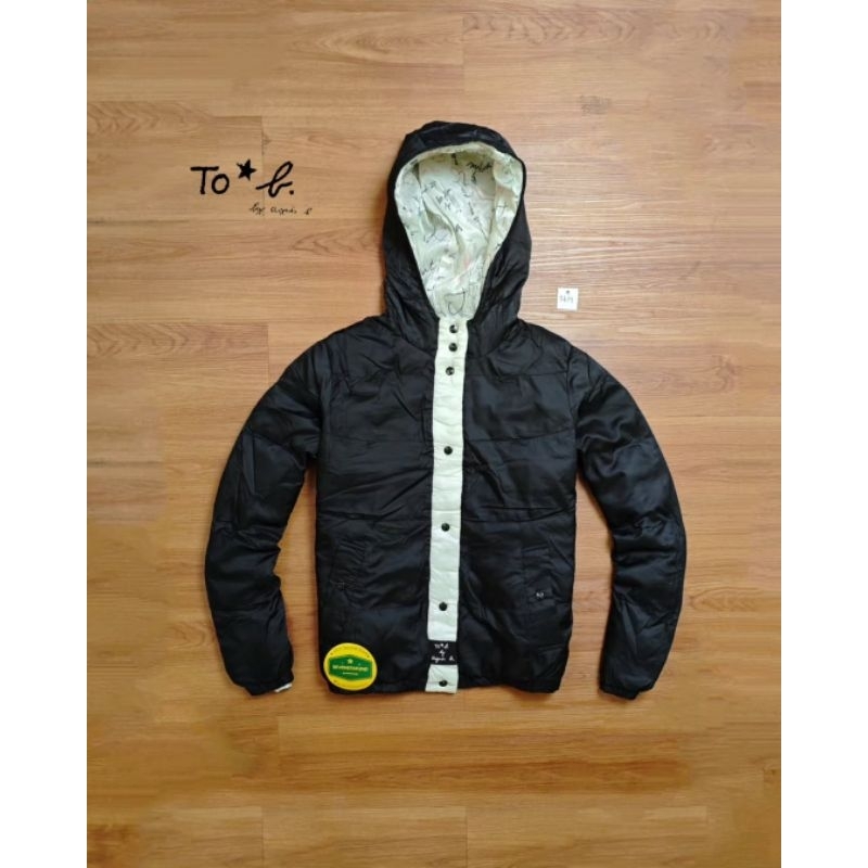 Casual puffer boxy crop jacket