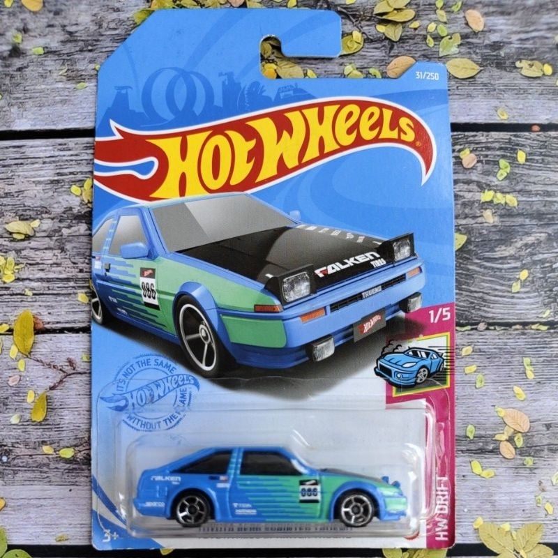 Hotwheels Toyota AE 86 Sprinter Trueno Falken series
