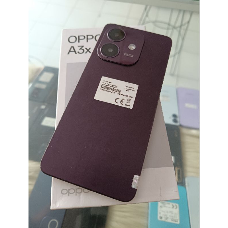 Oppo A3x ram 4/64 second fullset