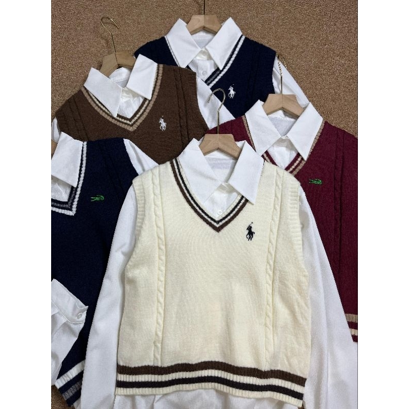 Shirt Set Vest Import Bangkok