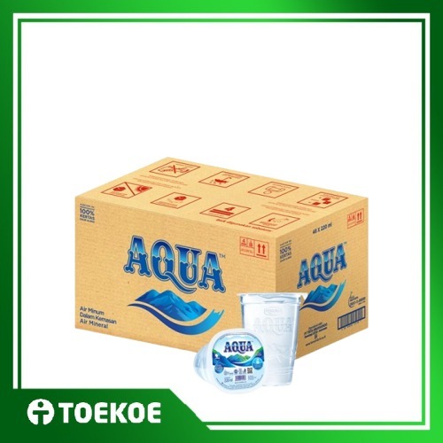 

TOEKOE Aqua Gelas Air Mineral 220ml (48 Cup)