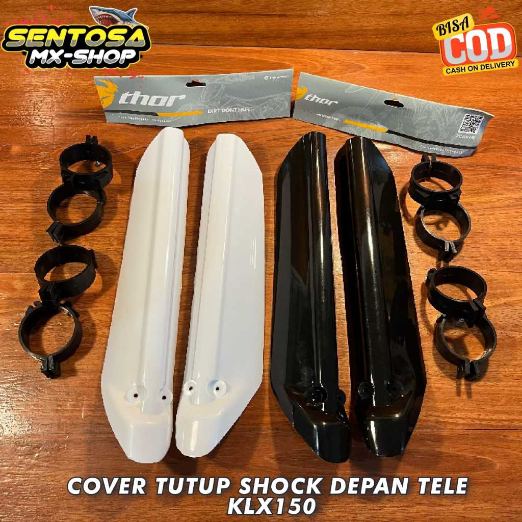 [ KLX 150 ] COVER / TUTUP SHOCK DEPAN TELE TRAIL GTX CUSTOM COVER FRONT SUSPENSION THOR