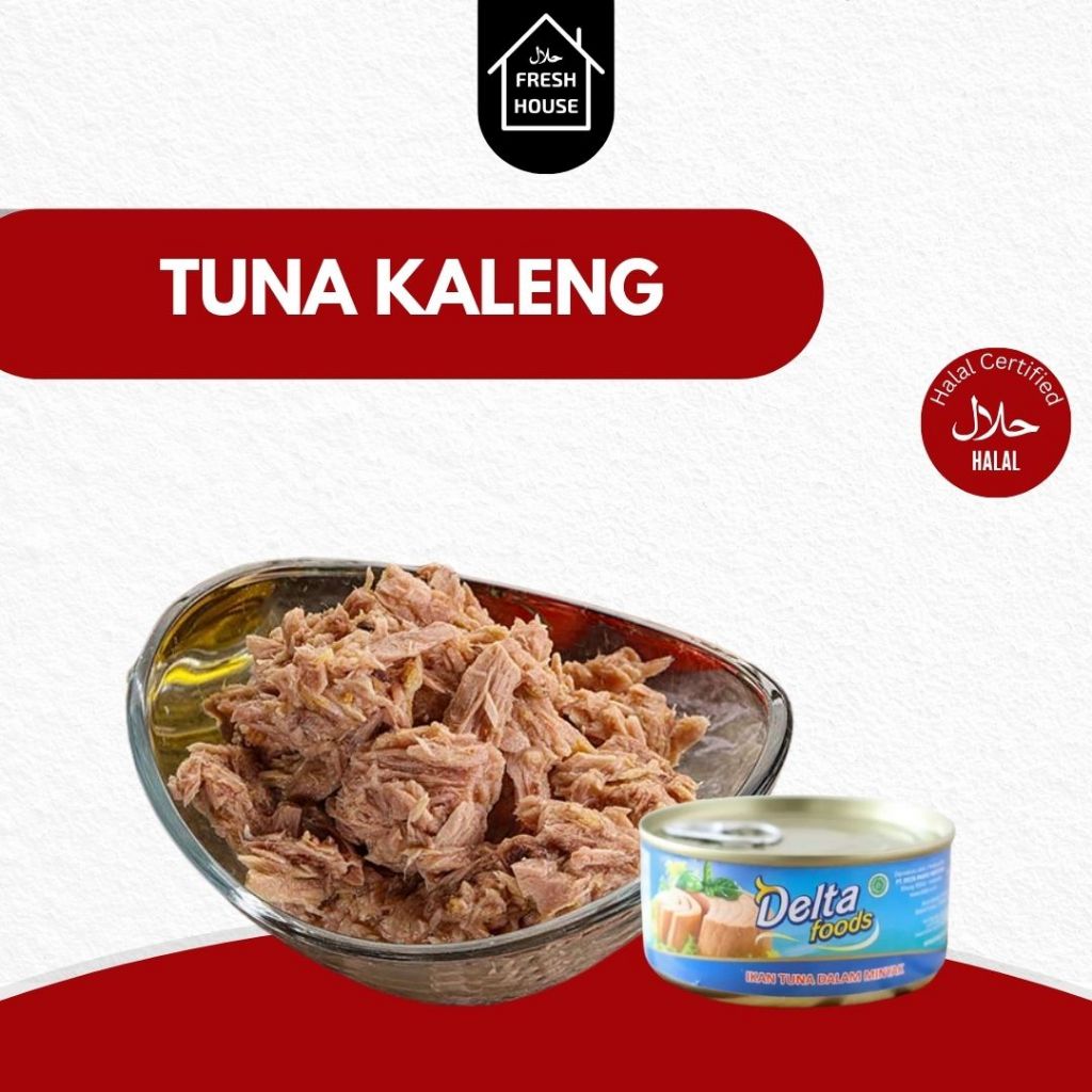 

TUNA KALENG 165 GR / DELTA FOODS TUNA KALENG