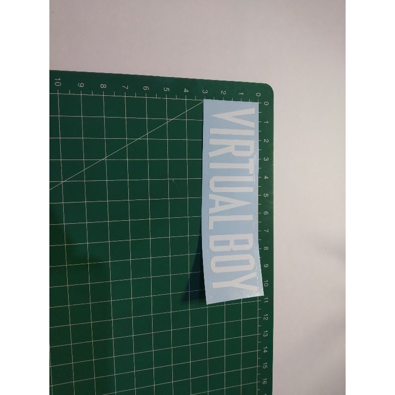 

stiker cutting virtual boy