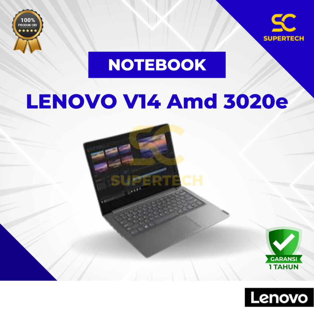 Notebook Lenovo V14 Amd 3020e 8GB 256SSD AMD Radeon 14HD W10