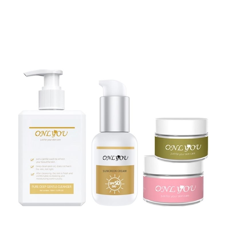 Onlyou Skincare Suncreen, Cream Whitening, Facial Wash