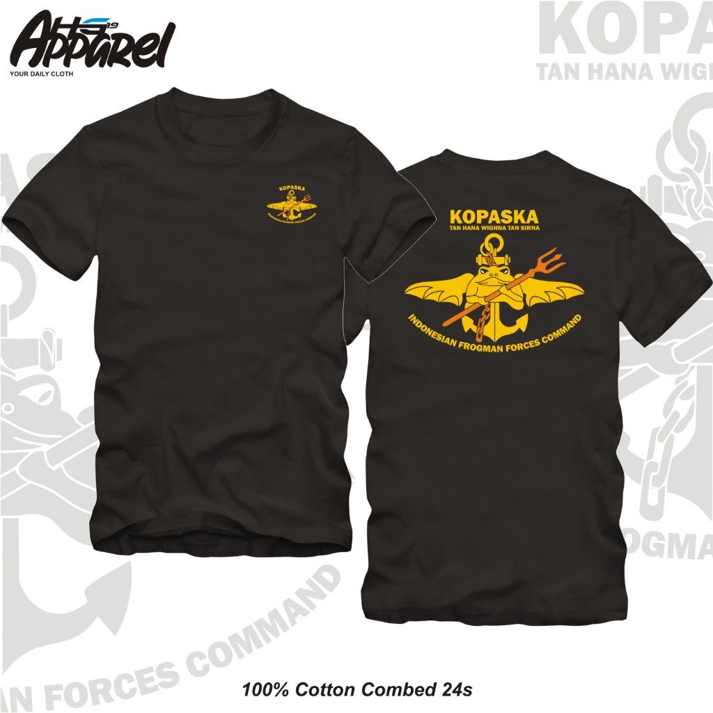 Kopaska Indonesian Frogman Forces Command T-Shirt