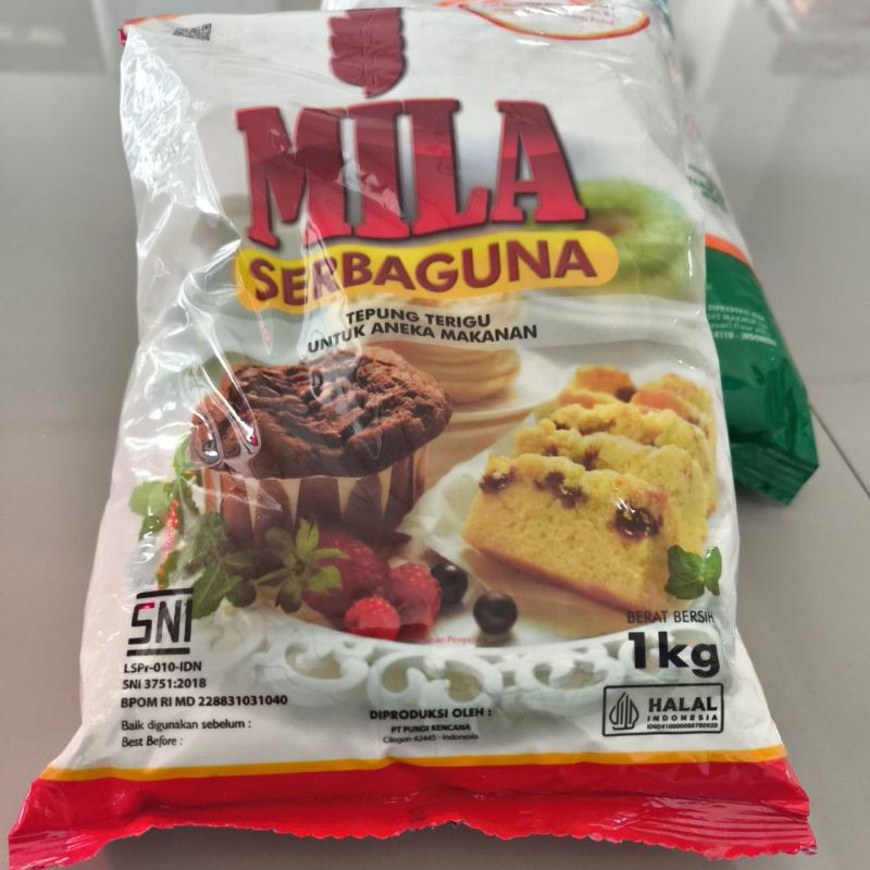 

TEPUNG TERIGU SERBAGUNA MILA KEMASAN 1kg