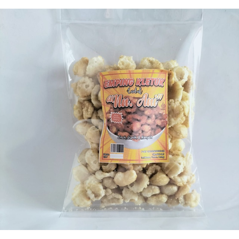 

Emping Kletuk Original Asin 165gr Khas Batang Termurah