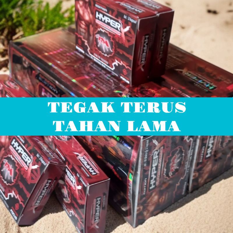 

Madu Bubuk Hyper X ecer isi 5 pack 10 butir