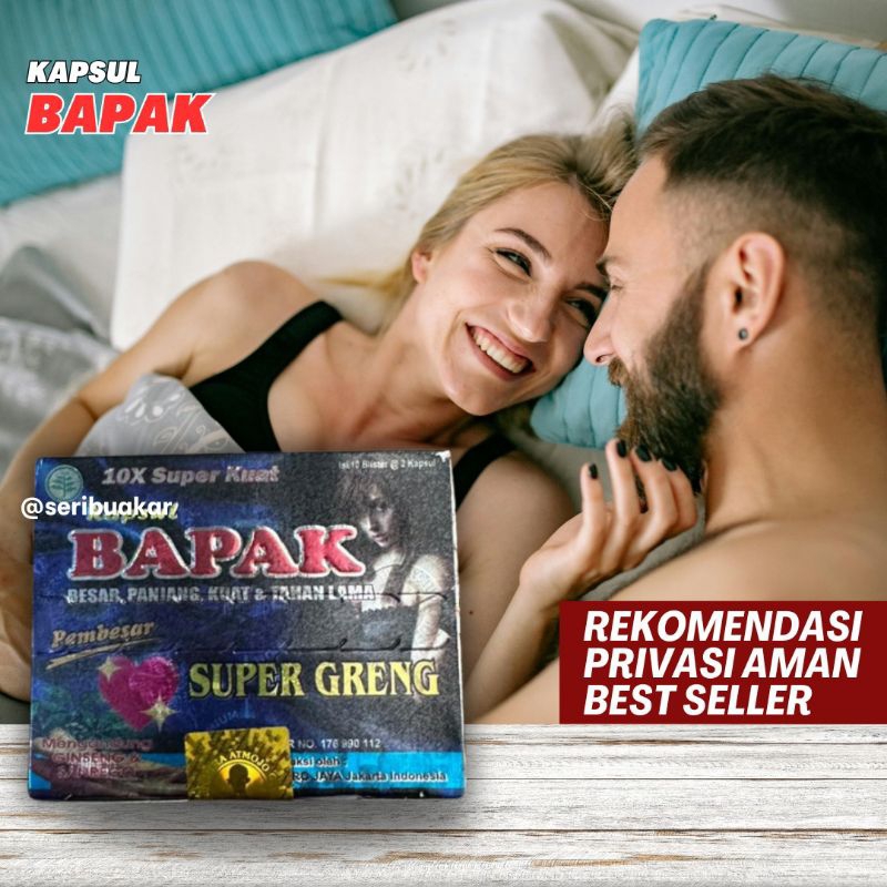Kapsul Stamina Pria Dewasa Super Greng Bapak 100% Ampuh