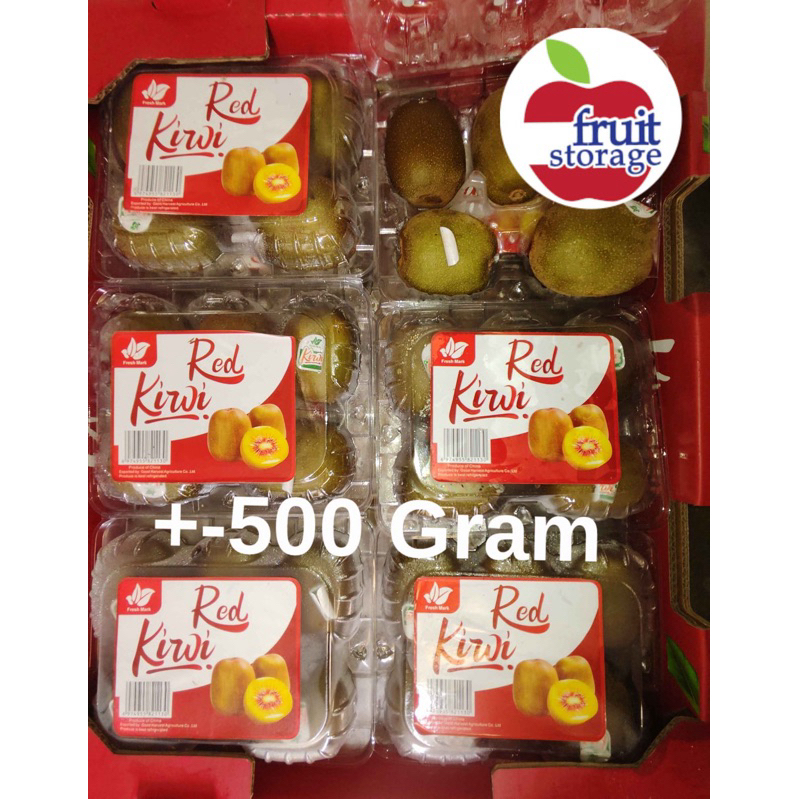 

Buah Red Kiwi Merah Import Fresh 500gr