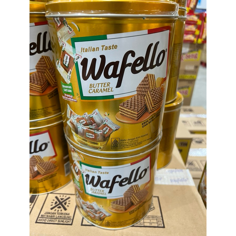 

Roma Wafello Butter Caramel Kaleng 228 gr