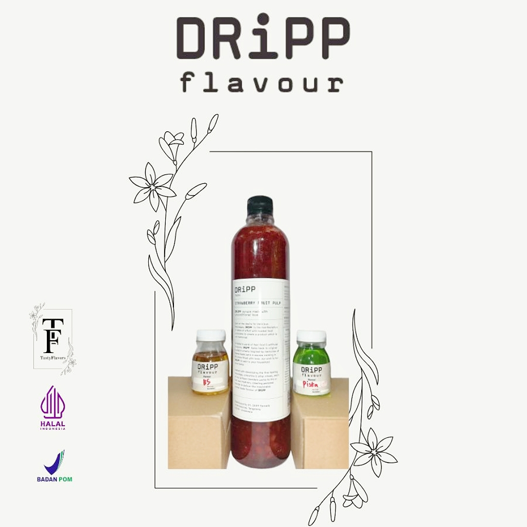 

DRIPP All Variant Coffee Syrup Repack [50, 75, 100] g