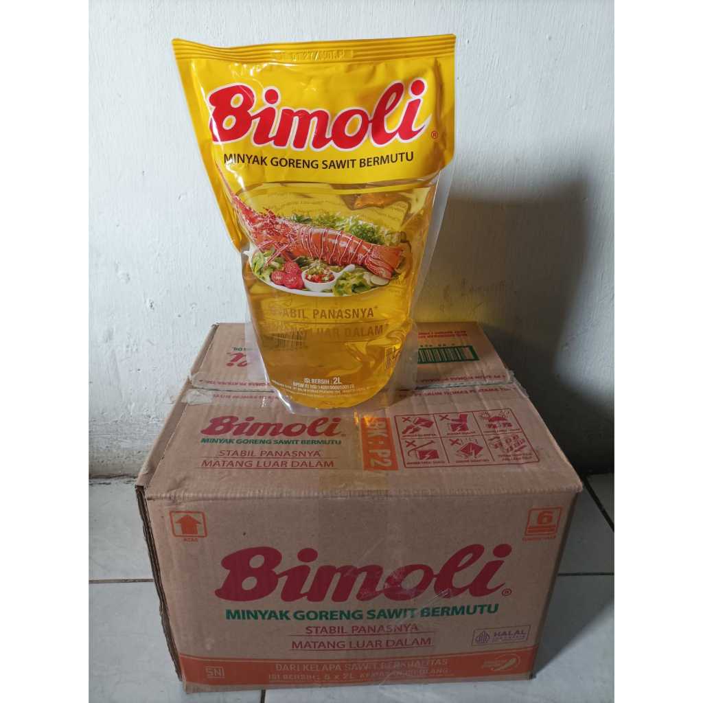 

Bimoli Klasik Minyak Goreng 2 Liter 1 dus isi 6