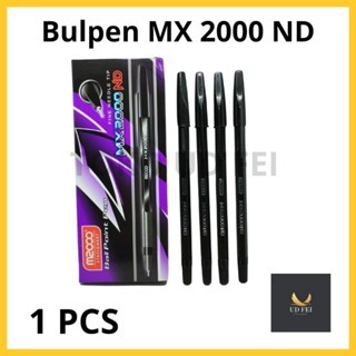 

(1 PCS) Bulpen mx 2000 ND/ Bulpen M2000/ Ballpoint hitam murah
