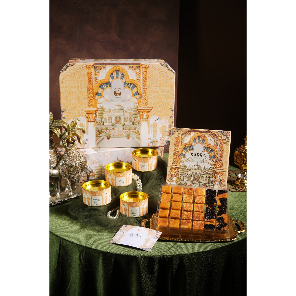 

Teh Nyonya - Hampers Idul Fitri - Ameera (أمير) Edition - Lapis Legit Premium Wysman