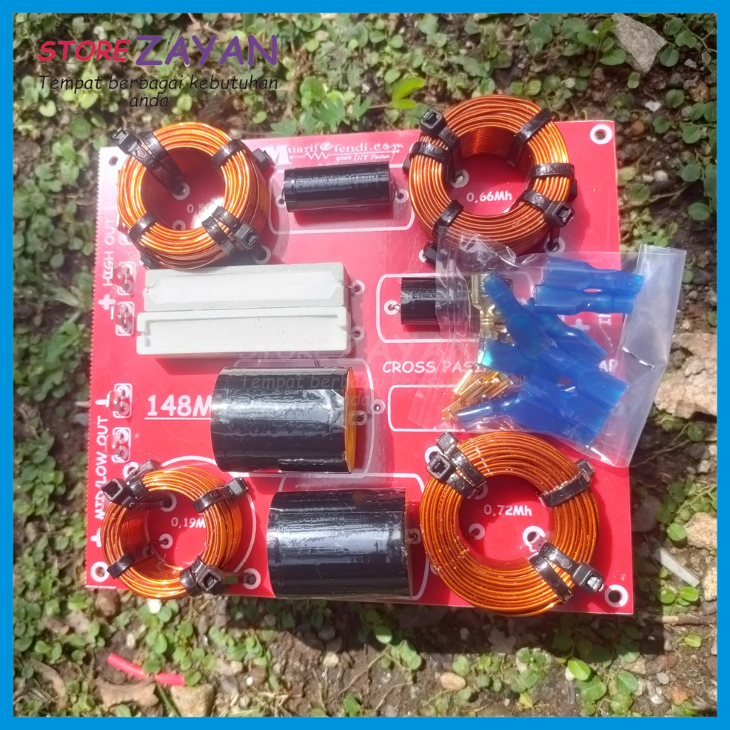 KIT CROSSOVER PASIF 2 WAY T24N SUPER BALAP OUTDOOR MID HIGH