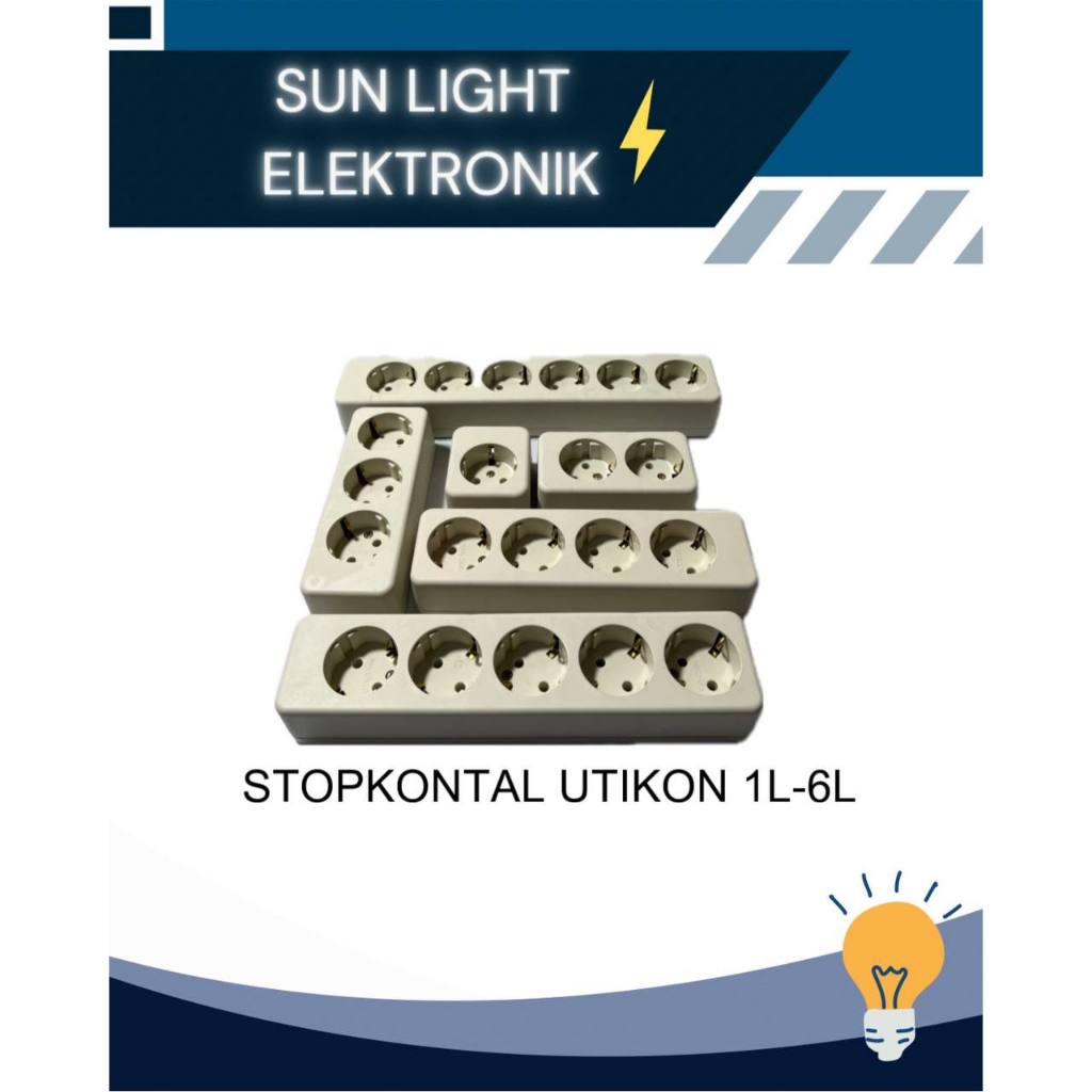 STOP KONTAK UTICON TANPA KABEL