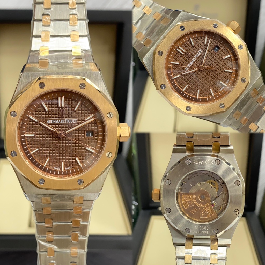 Audemars Piguet Jam Tangan Pria Emas BISA COD MESIN OTOMATIS { MATIC }