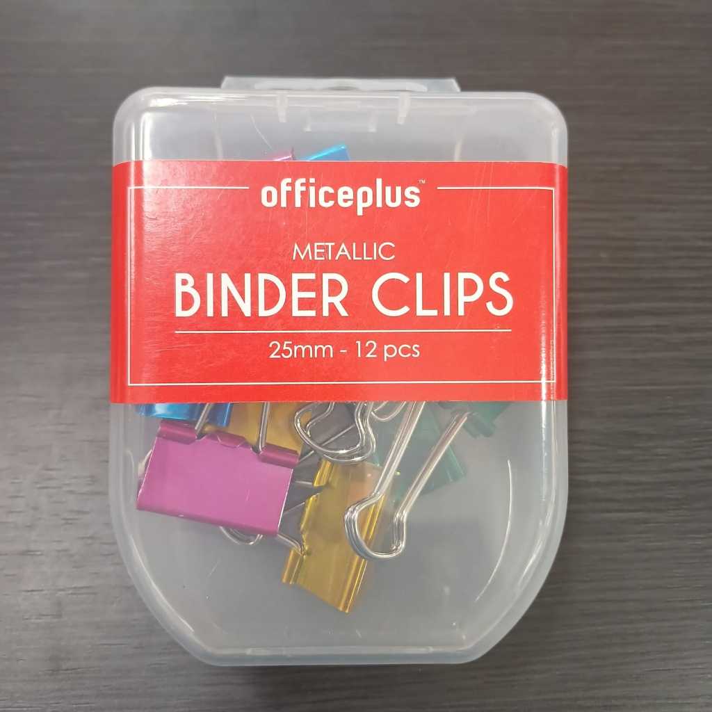 

OFFICE-P BINDERCLIP 25 METALIC COLOR OP-BC25MET