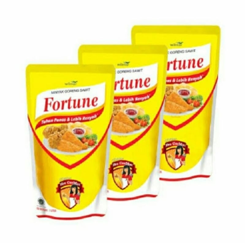 

Minyak Goreng Sawit Fortune 1liter dan 2liter