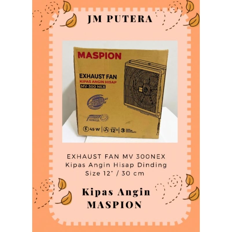 Exhaust Fan Maspion 12" MV 300 NEX