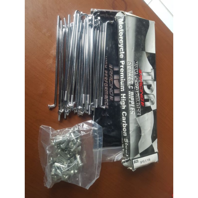 Ruji Jari jari TDR NOUVO 136 ORIGINAL CHROME