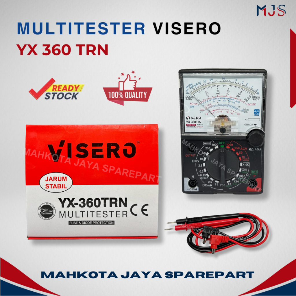 MULTITESTER ANALOG VISERO YX 360 TRN / Tester Visero yx360trn avometer