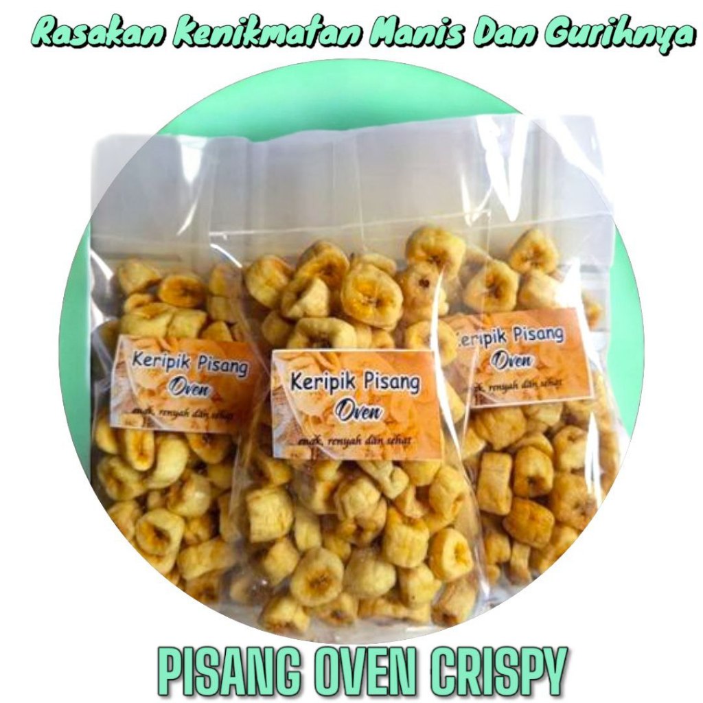 

KERIPIK PISANG OVEN CRISPY RASA MANIS 500gr