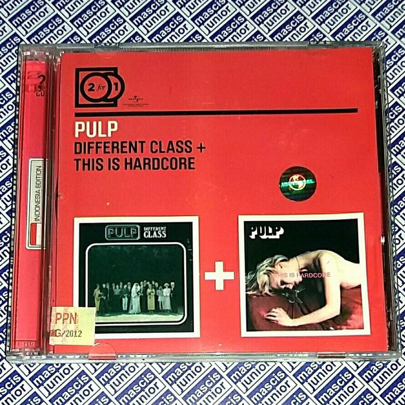 CD PULP - Different Class + This is Hardcore (2CD)