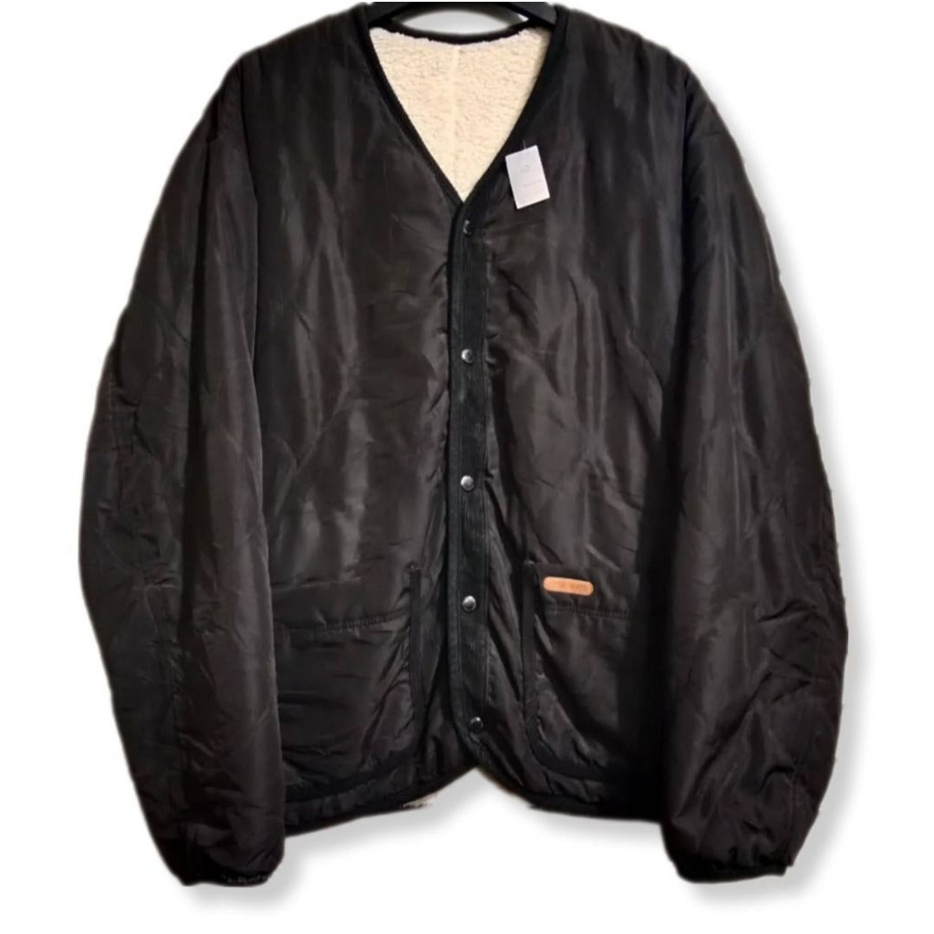 WHO.A.U CALIFORNIA REVESIBLE SHERPA LINEAR JACKET | OUTER | OUTERWEAR | CLWM