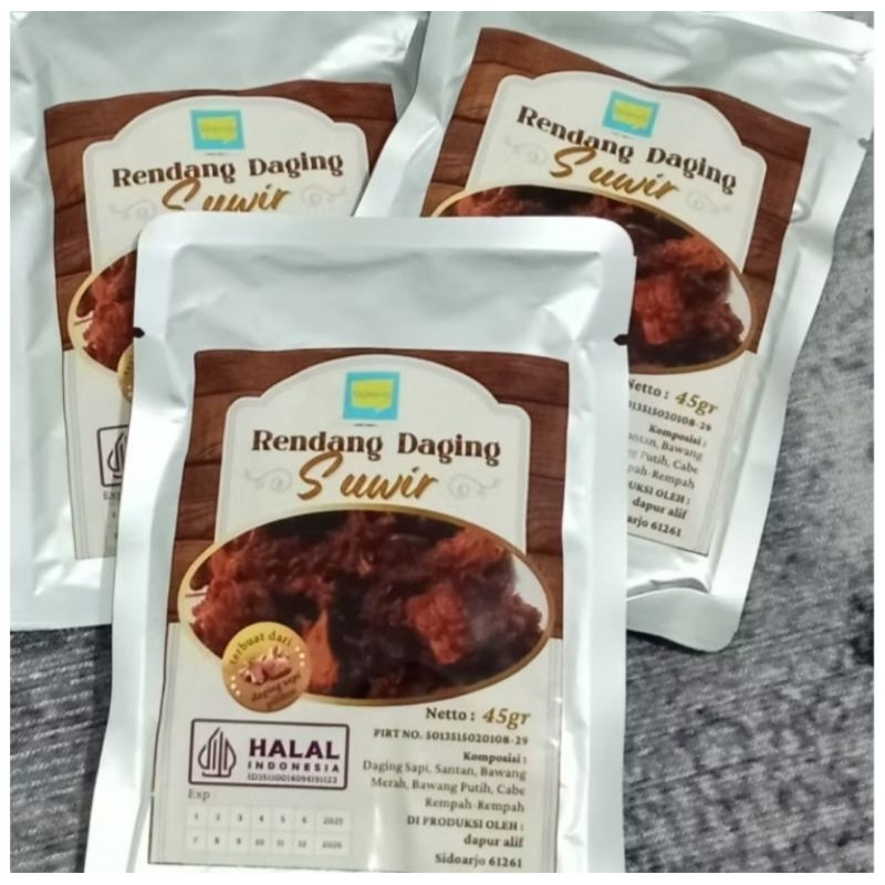 

Rendang Daging Suwir