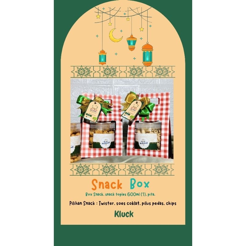 

[PROMO] HAMPERS SNACK BOX