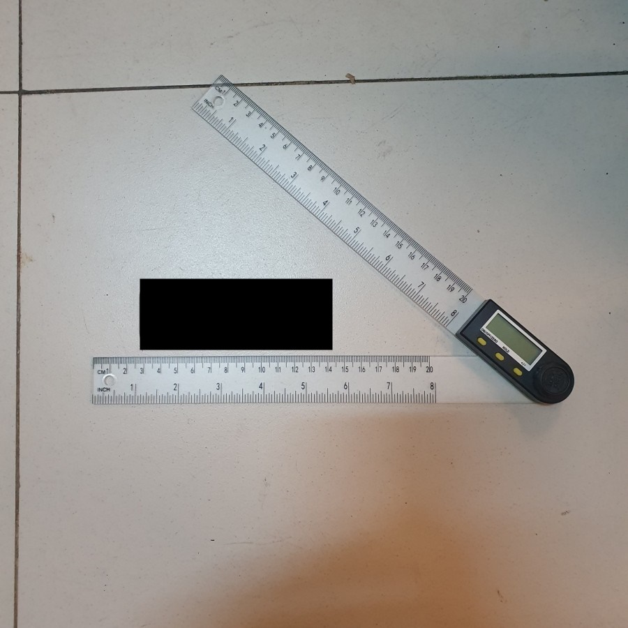 inclinometer digital level protractor siku penggaris sudut digital 8"