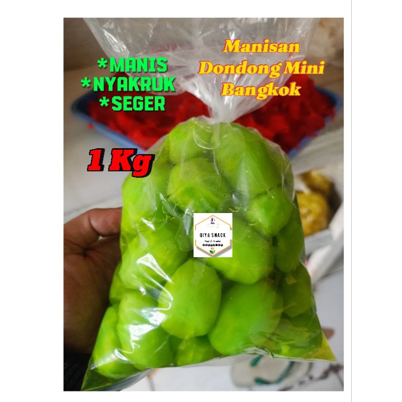 

Manisan Dondong Mini Bangkok Kemasan 1Kg Manis Asem Seger Makanan