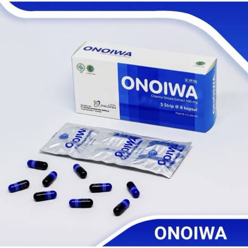 Onoiwa 500 mg Strip 6 kapsul( mempercepat penyembuhan luka )