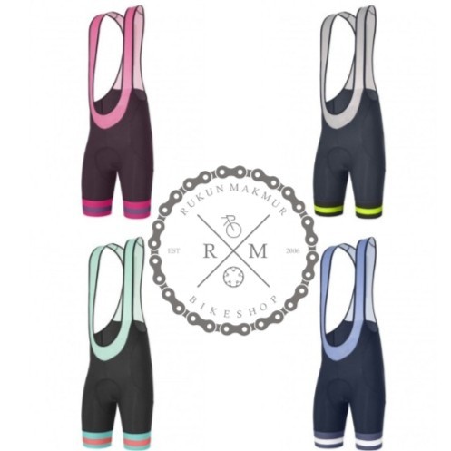 Santini TONO KINETIC Women Road Cycling Bibshorts With GIL Evo Chamois Gel Woman Padding Bibshort Fo