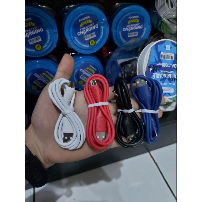 (5PCS) FOOMEE KABEL DATA NT13-M / NT13-C / NT13-L ORIGINAL