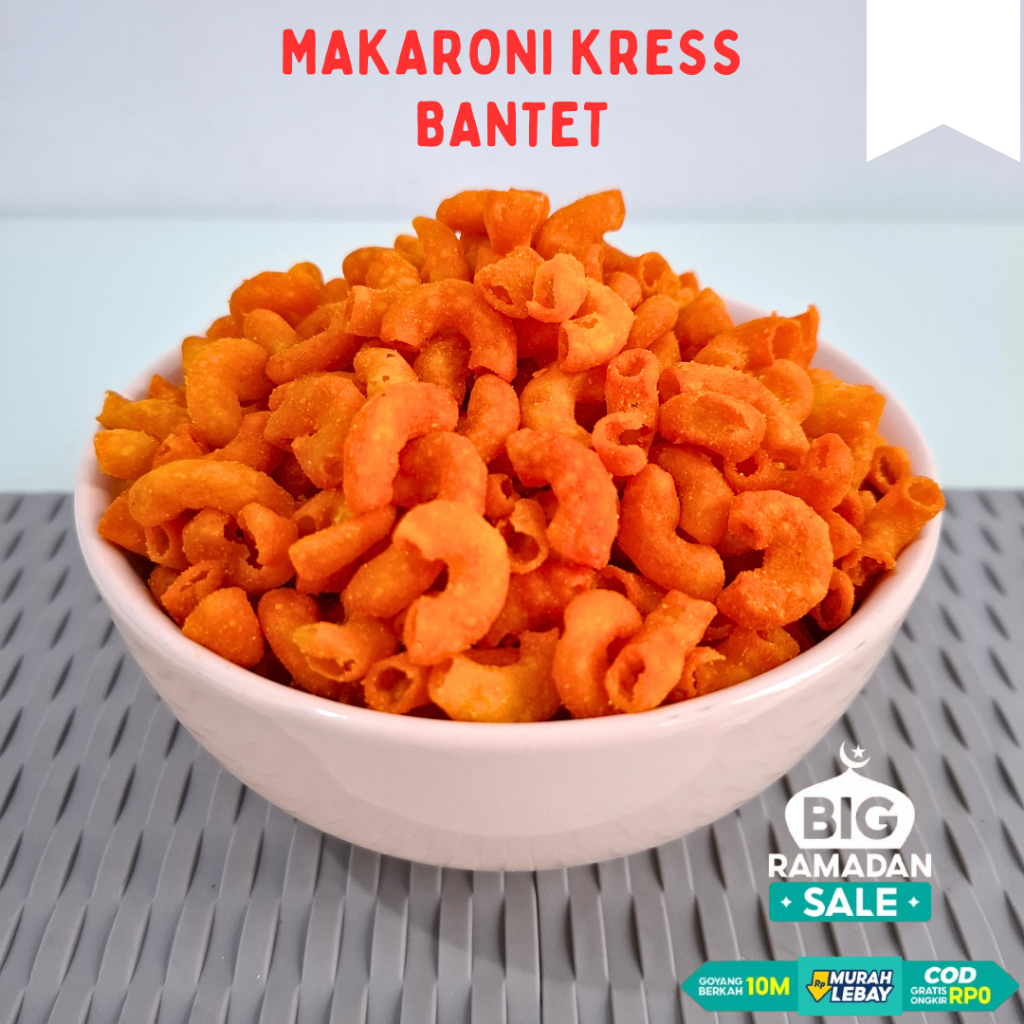 

Makaroni Bantet Balado 1KG | Makaroni Pipa Bantat