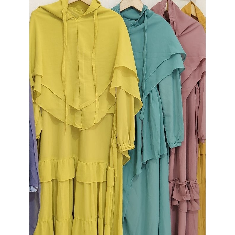 Gamis Anak  set bergo