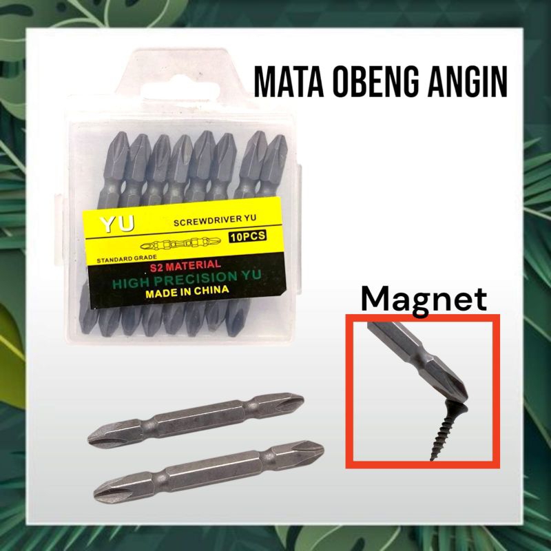 Mata Bor Obeng Plus/Plus Magnet / Mata Obeng Angin PH2