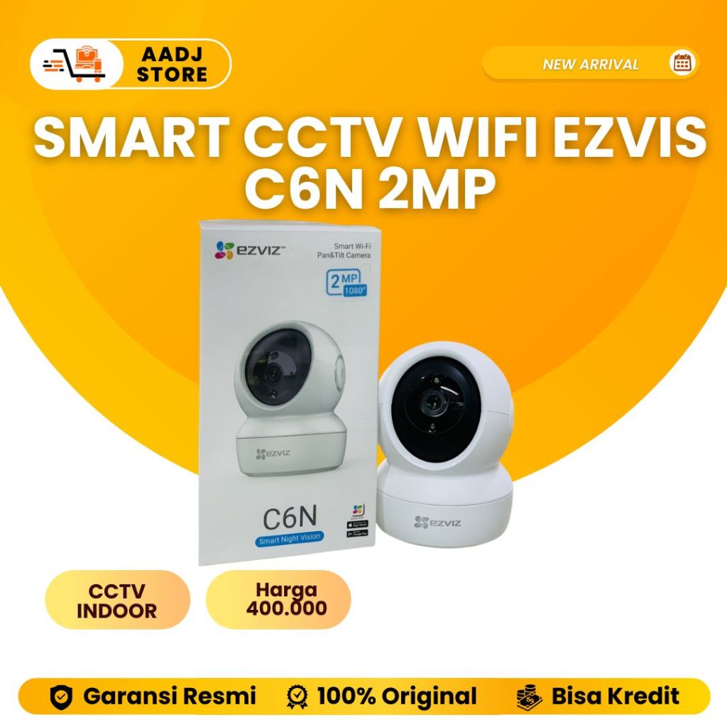 SMART CCTV WIFI EZVIS C6N 2MP