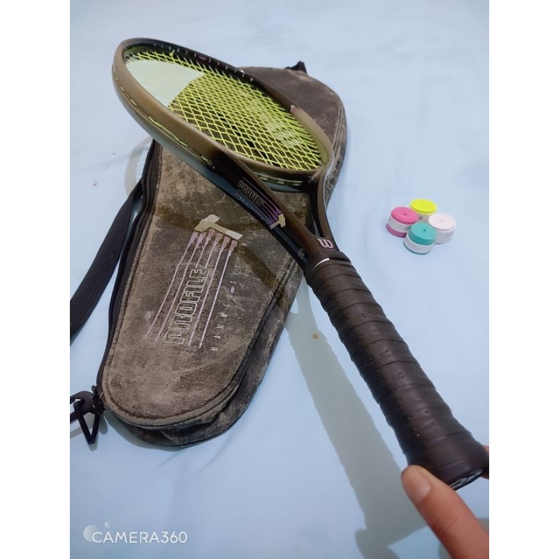 RAKET TENIS ORIGINAL WILSON PROFILE HAMMER SYSTEM BEKAS MULUS SIAP PAKAI 295GRAM