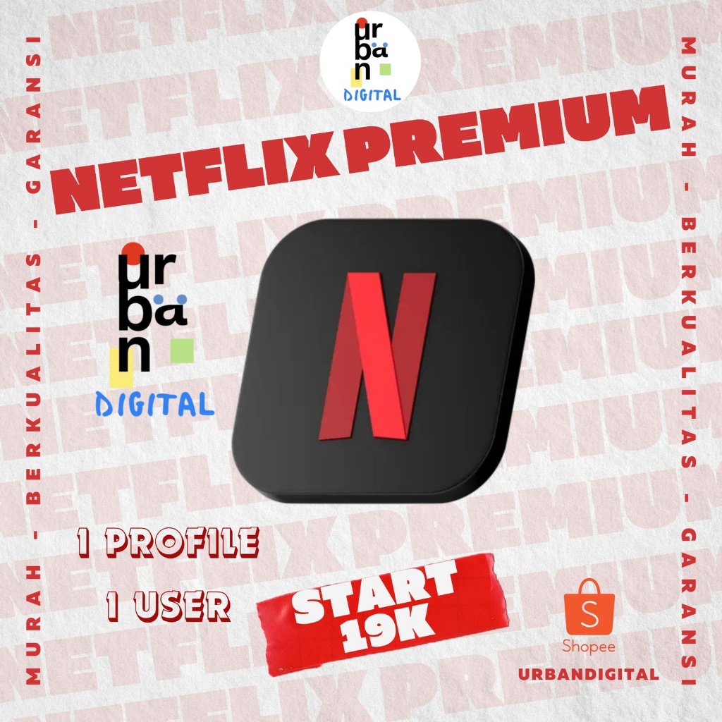 NETFLIXX 1 TAHUN MURAH BERGARANSI